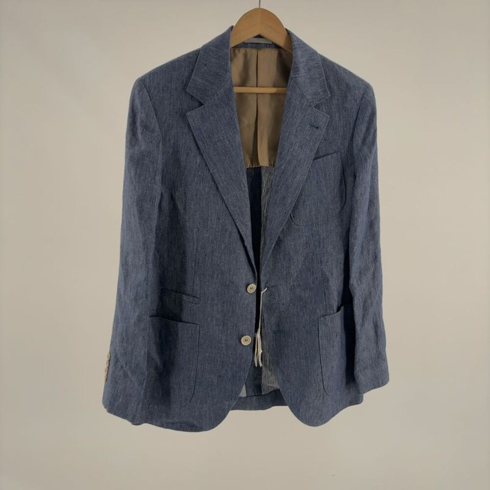 Brunello Cucinelli 2pc Linen Suit in Multicolor
